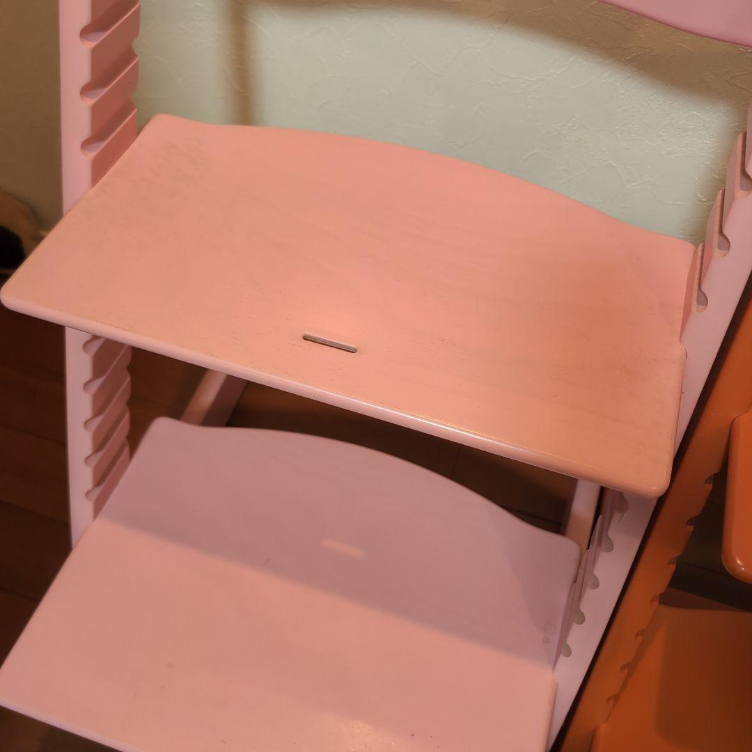 STOKKE ストッケのトリップ トラップ ピンク オレンジ