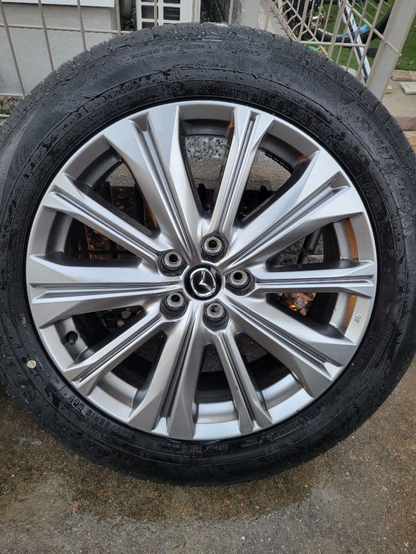 CX-8　エクスクルーシブモード　純正タイヤホイール　タイヤほぼ新品　引取