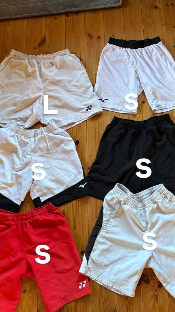 ソフトテニス引退品全34着