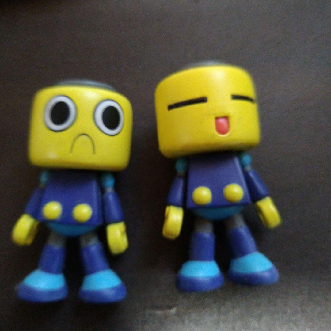 ロックマンDASH　バンドエイド　缶　コブン　フィギュア