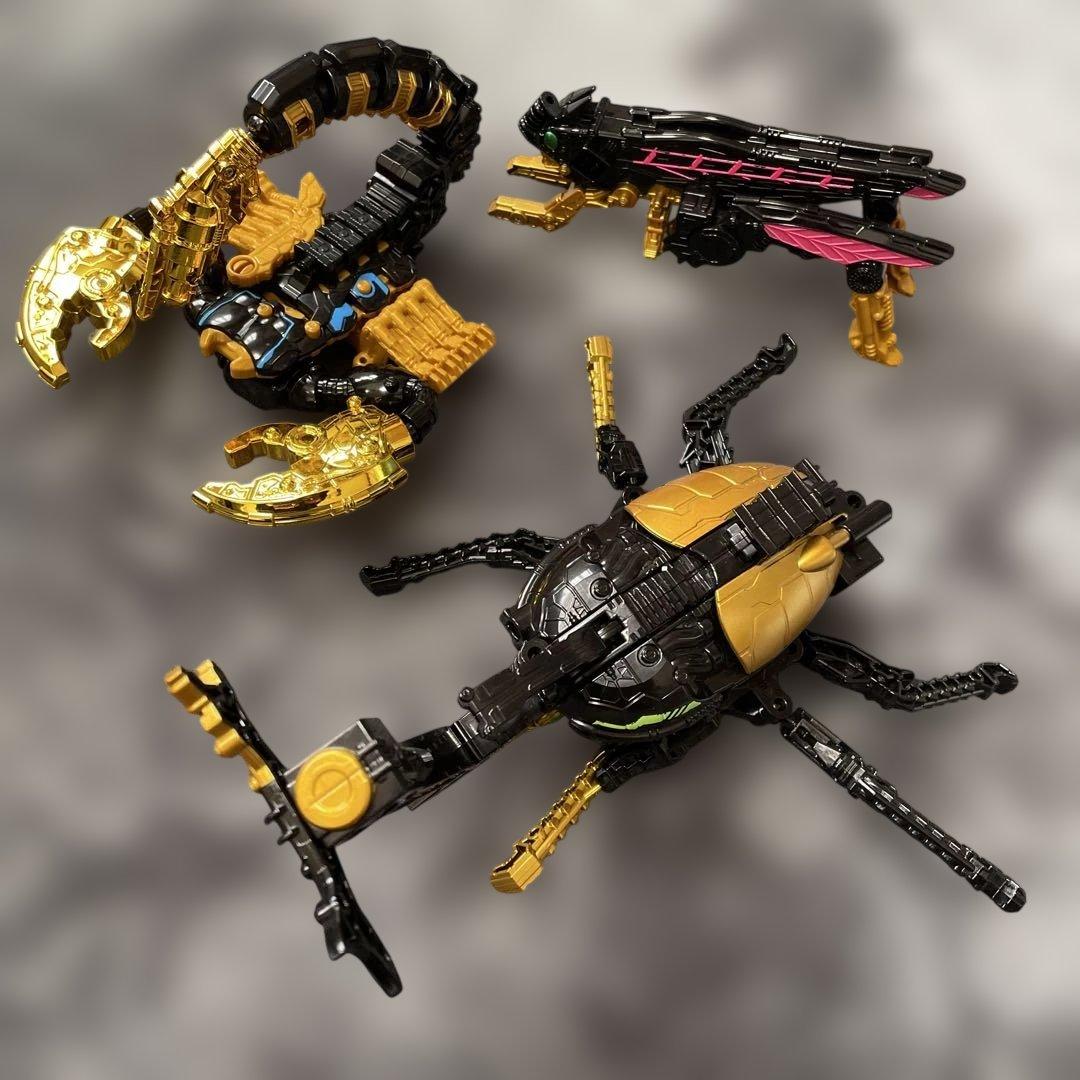 DX3大シュゴッドセット ゴッドカブト ゴッドスコーピオン ゴッドホッパー