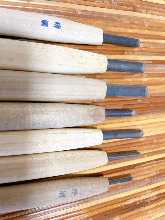 研綱の彫刻刀　7本セット　 ⑥