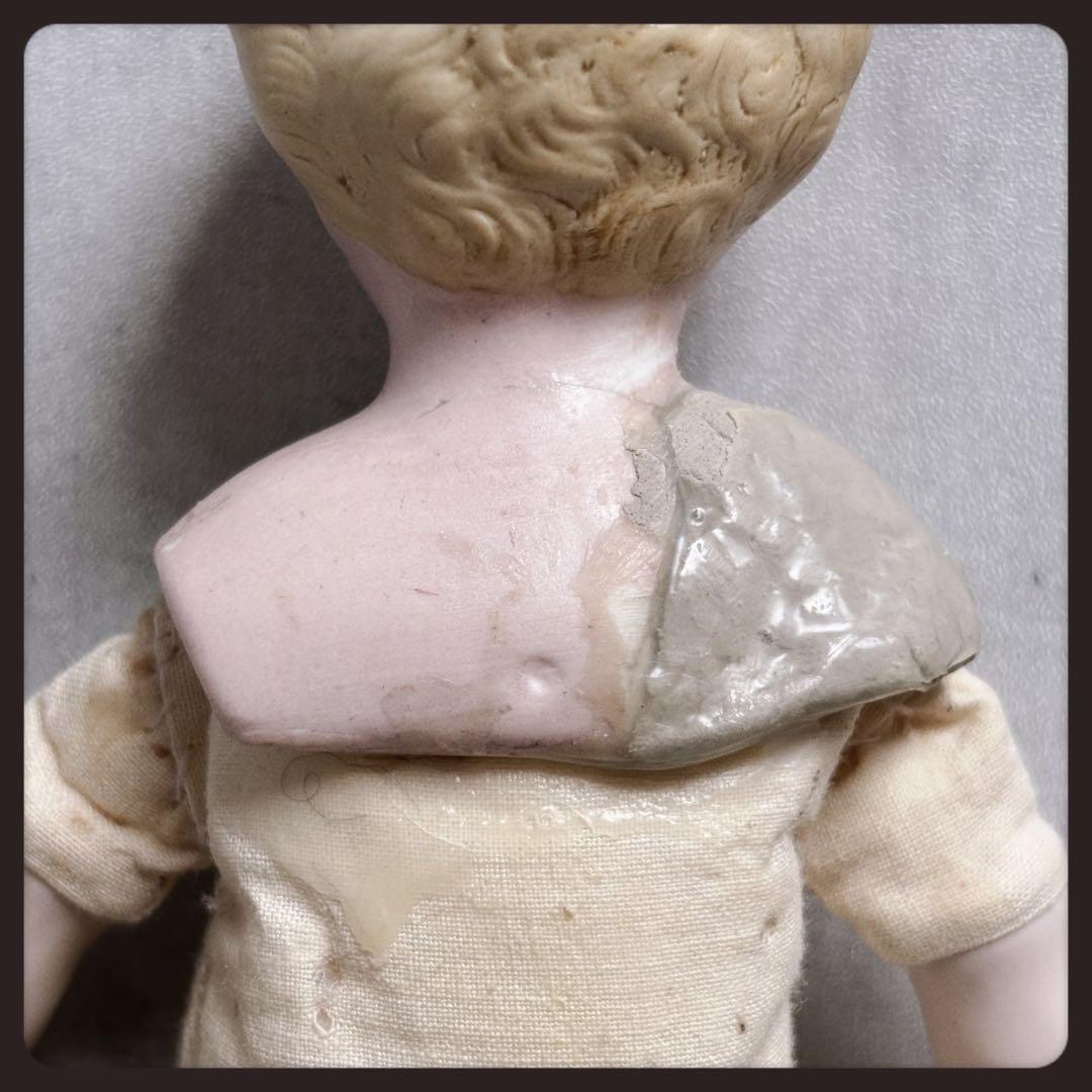 アンティーク ブロンドパリアンドール　　　　　　　　　　　 ビスクドール