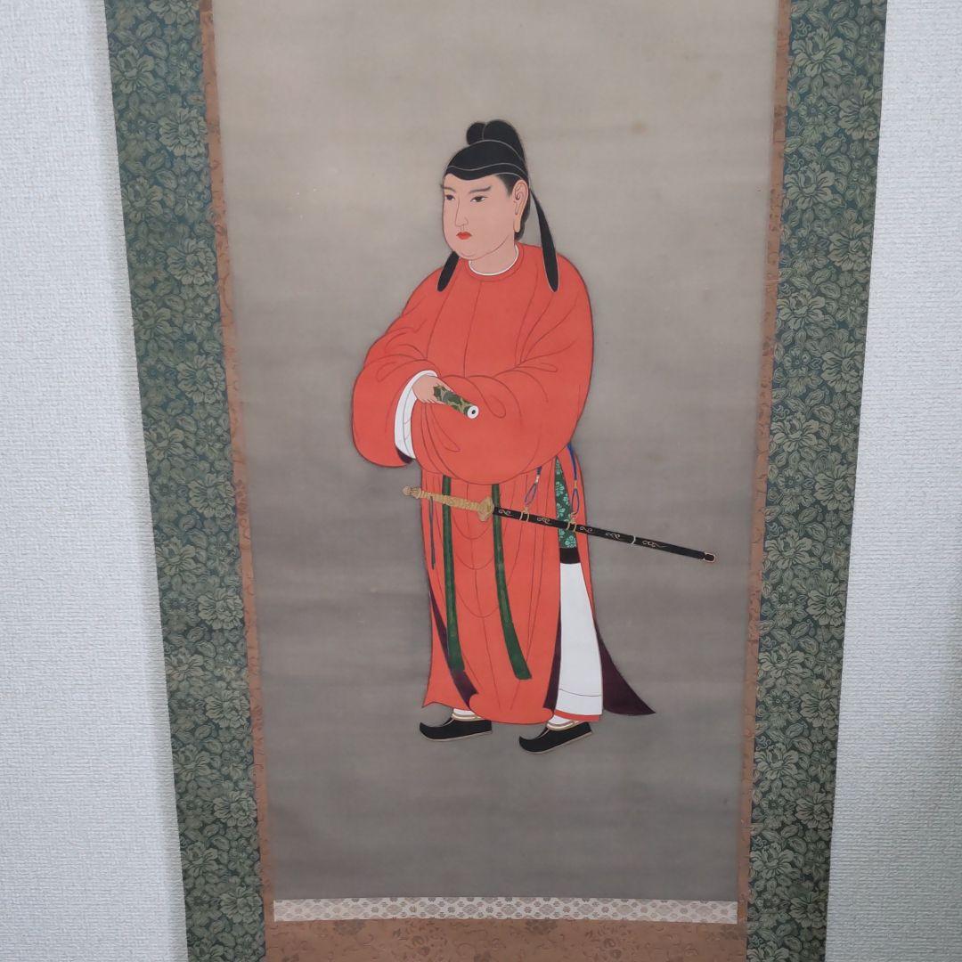 聖徳太子図‐水上真境筆