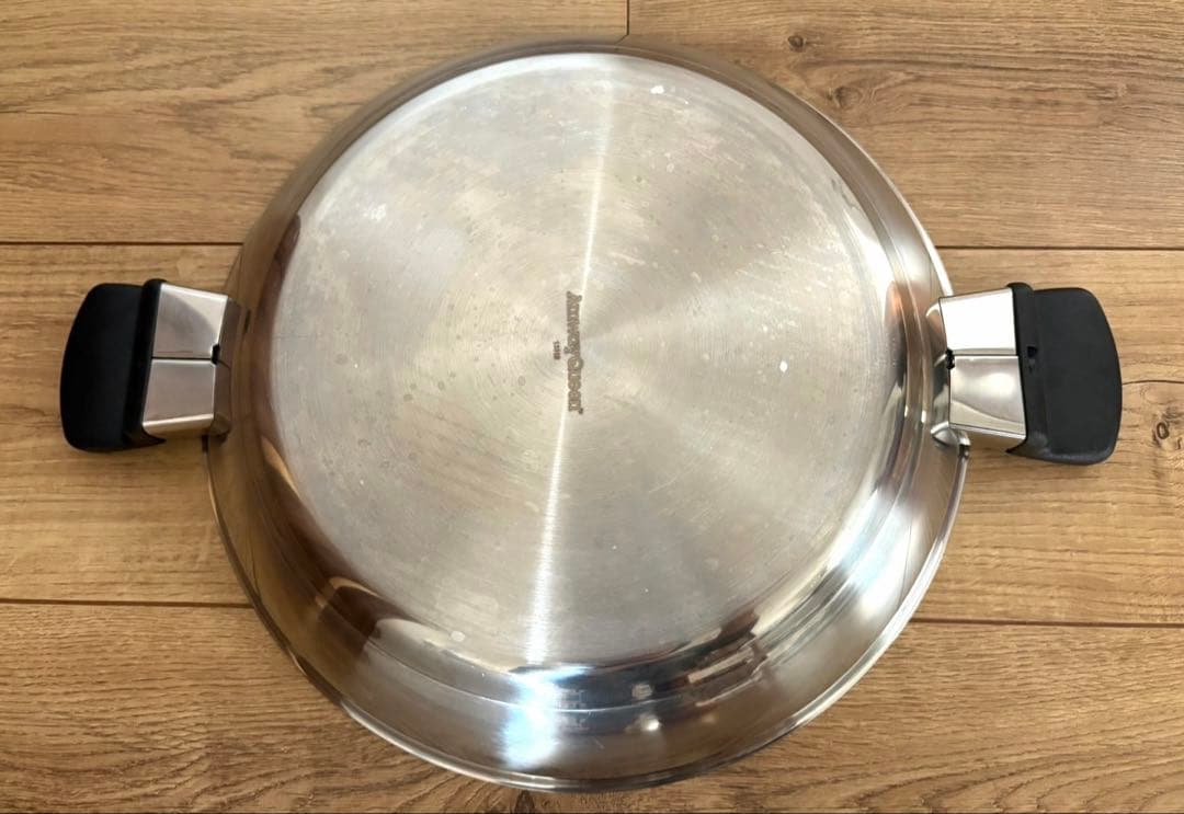 アムウェイ クィーン ノンスティック グリルパン（フタ付き）