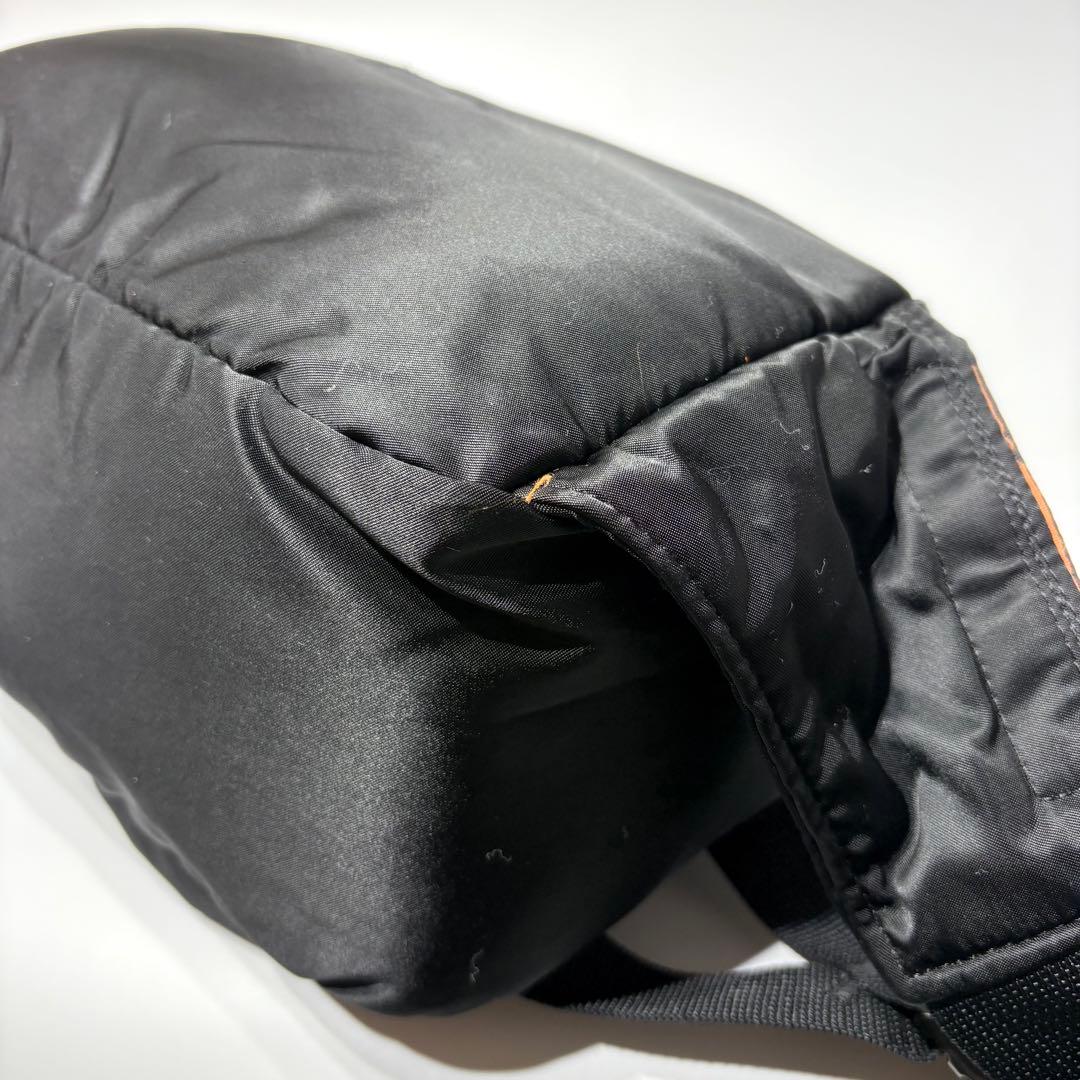 美品 PORTER ポーター タンカー ウエストバッグ ボディバッグ ブラック