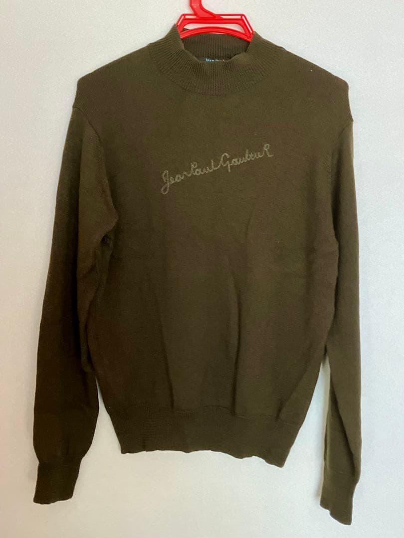 Jean Paul Gaultier オリーブグリーンニット