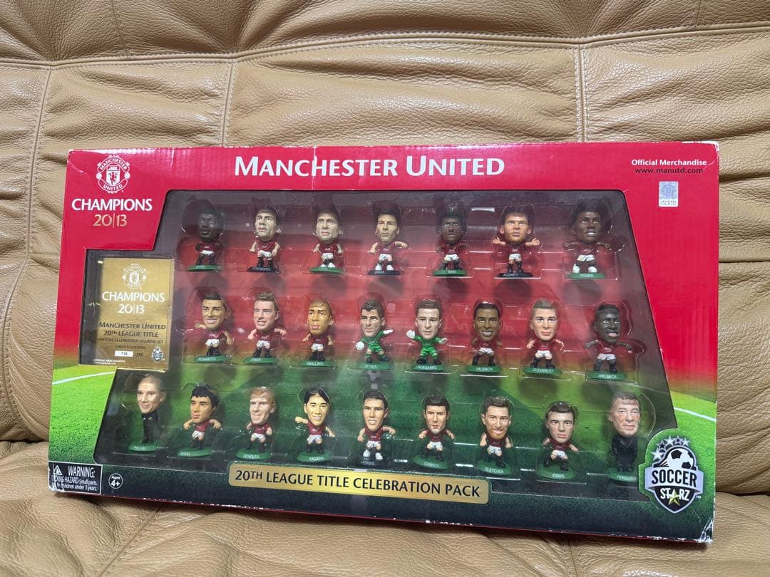マンチェスターユナイテッド20thタイトルオフィシャルフィギアセット