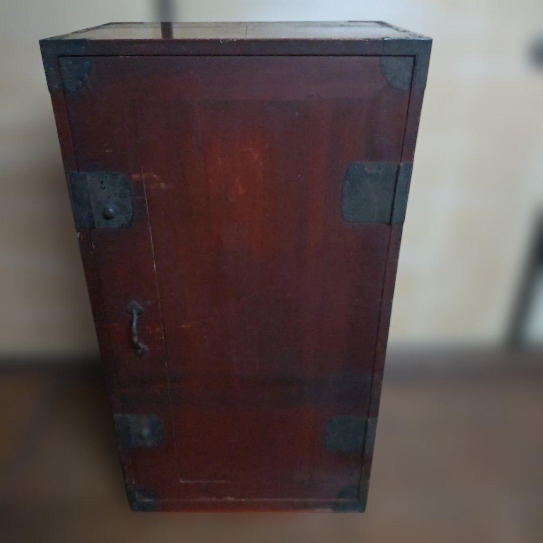 昭和レトロ　書棚　縦33cm横38.5cm高さ91cm