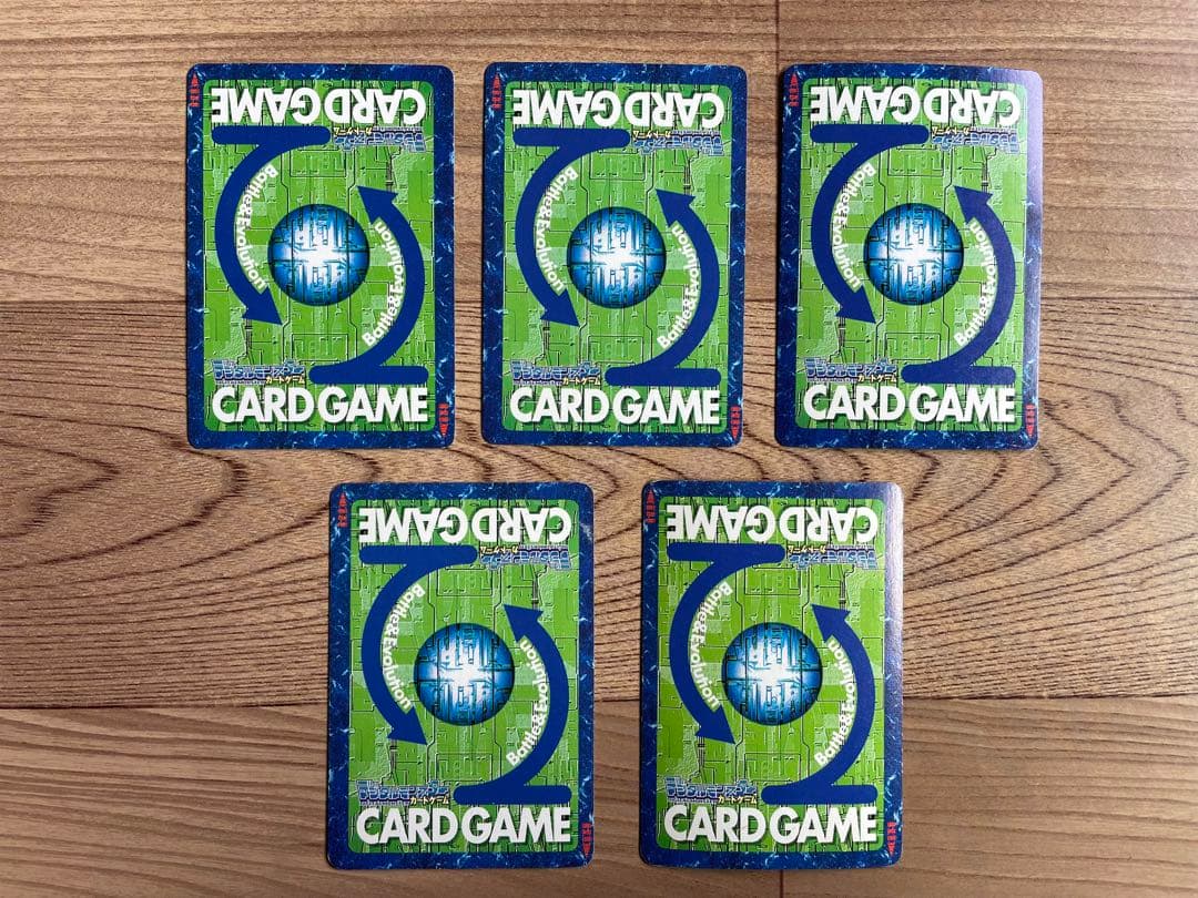 デジモンカード　旧　メタルグレイモン3枚・めざせ最強進化2枚　5枚セット