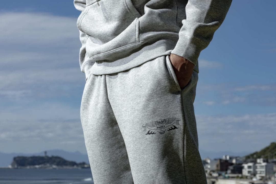 2025 RASH FAMILY スウェットパンツ ヘザーグレー XL 限定品