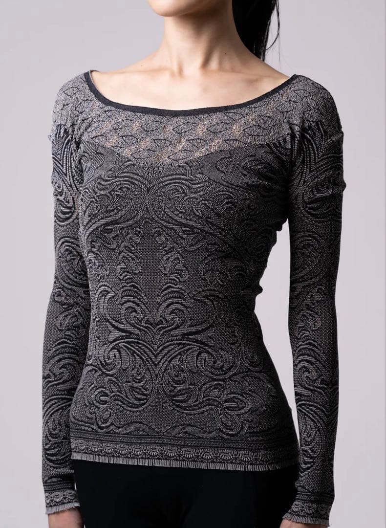 社交ダンス　トップス　ノーソーイングニット　アメノウズメ　amenouzume