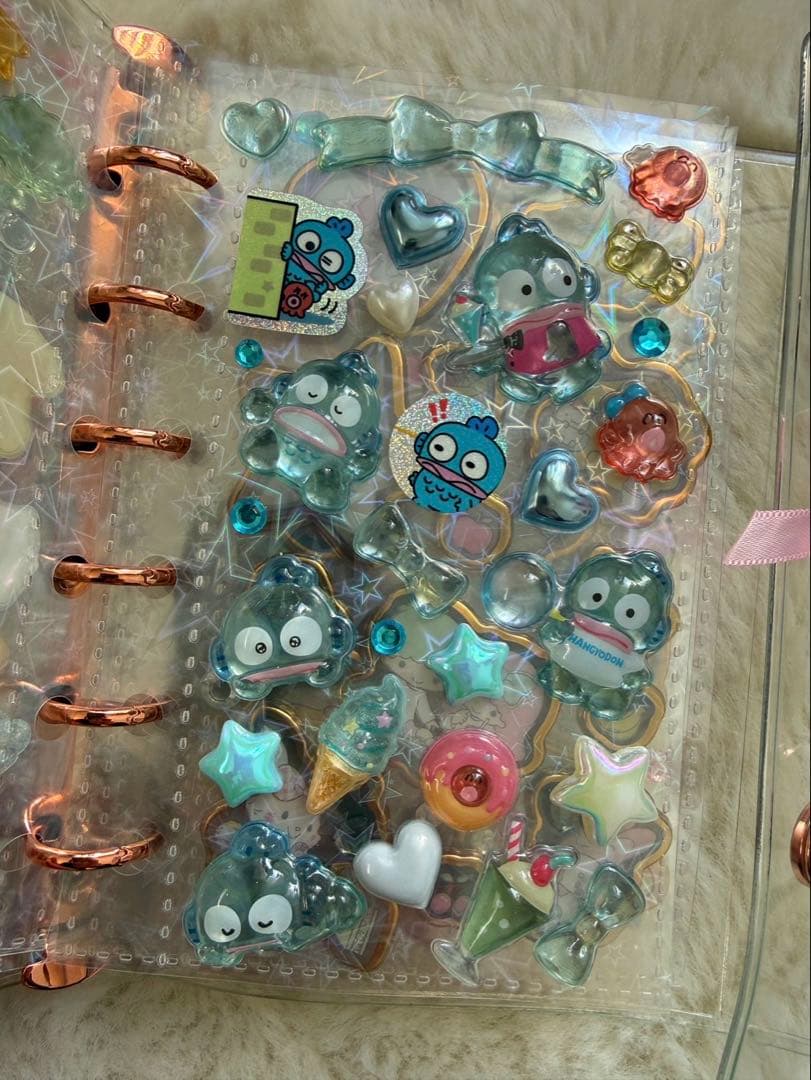 ボンボンドロップシール帳完成品