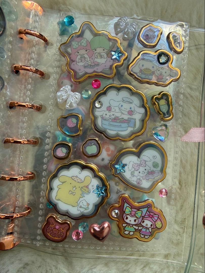 ボンボンドロップシール帳完成品