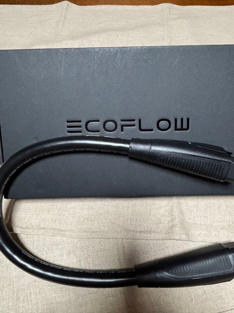 新品　未使用　ECOFLOW DELTA Pro エクストラバッテリーケーブル