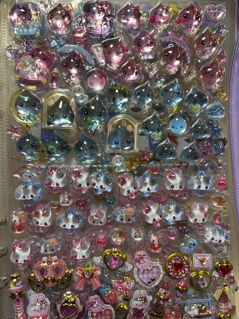 ボンボンドロップシール　シール帳完成品