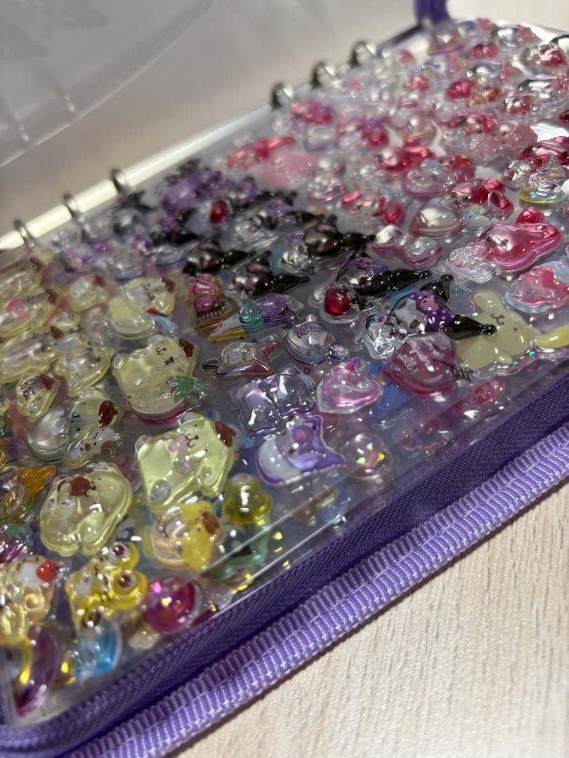 ボンボンドロップシール　シール帳完成品