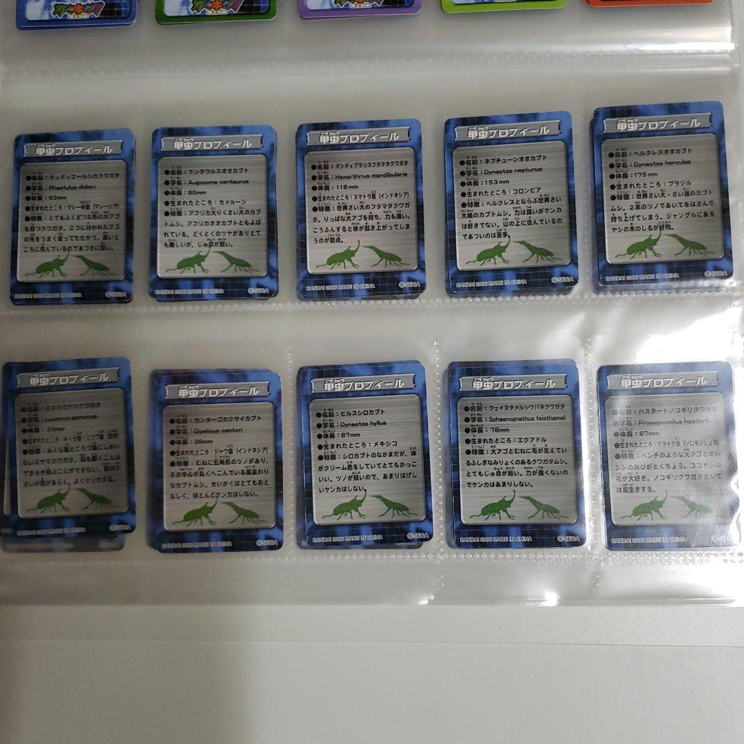 ムシキング新甲虫図鑑３　フィギュア確認用