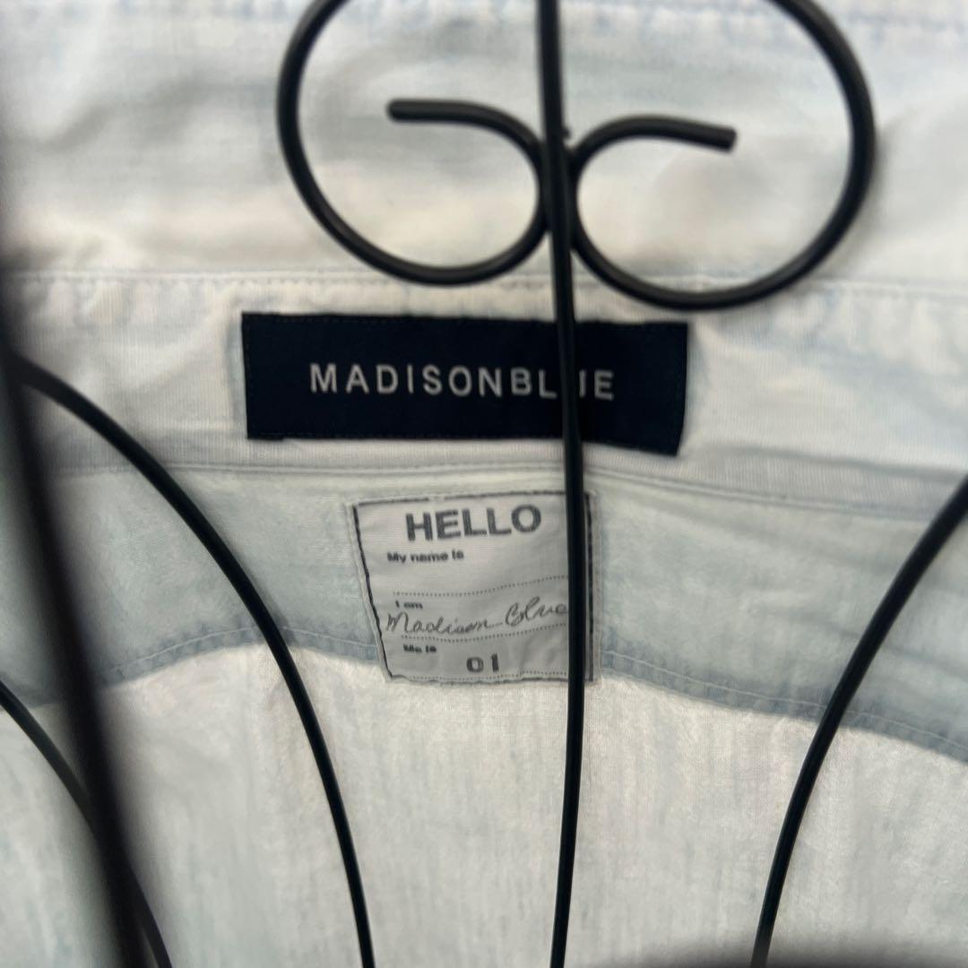 MADISONBLUE マダムワーク シャンブレーシャツ コットン