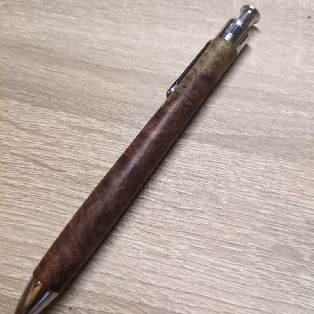 工房楔 シャープペンシル 花梨紅白 シャーペン