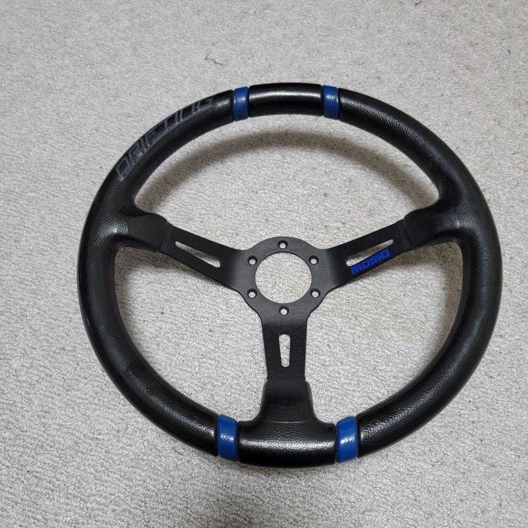 モモ ステアリング ドリフティング 35パイ ブルー MOMO DRIFTING