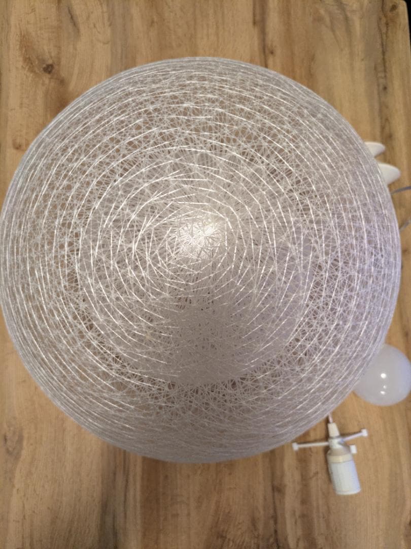 ヤマギワ ペンダント照明 マユハナ　約Φ45㎝ ホワイト