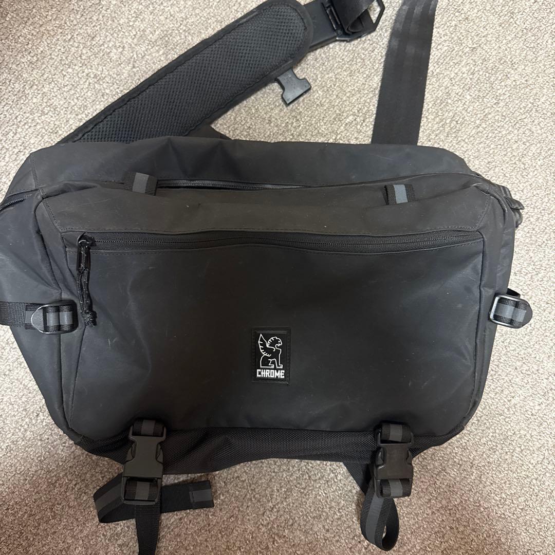 CHROME KADET ブラック ターポリン 15L