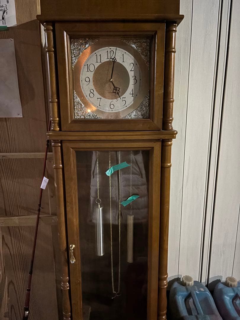振り子時計 木製 クラシックスタイル　ジャンク品