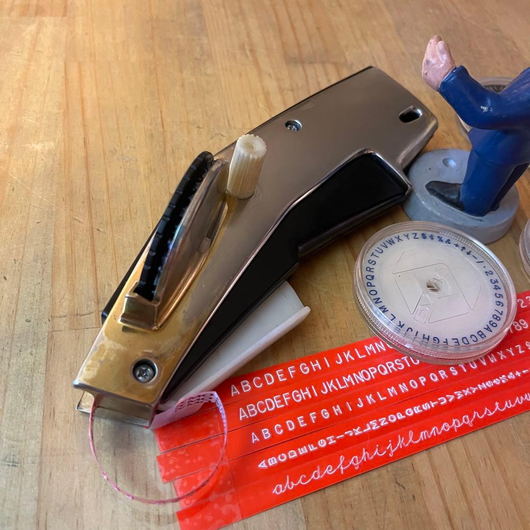 ■製品保証■【筆記体】 ダイモ M-10 GOLD限定品 DYMO 182-5