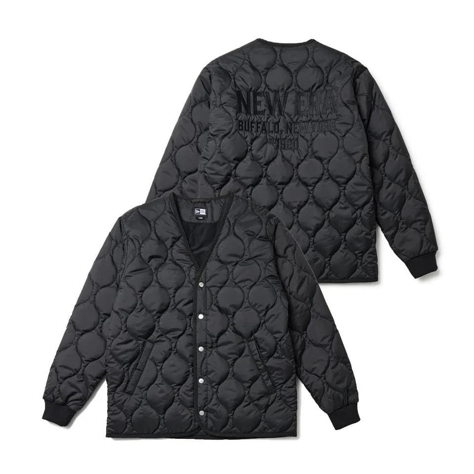 NEWERA GOLF キルティング　ジャケット ブラック　Lサイズ