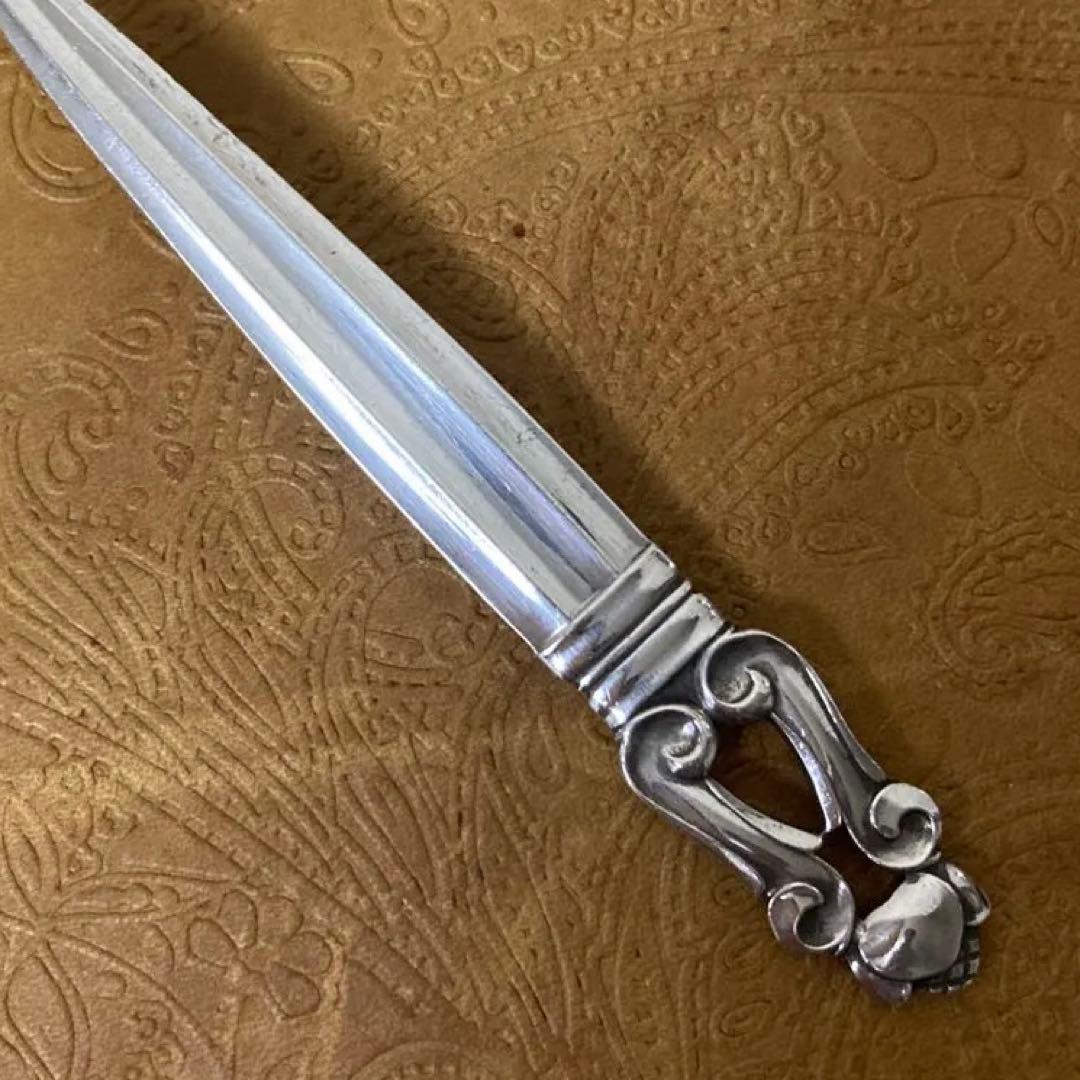 【ジョージジェンセン】純銀/約120g ディナースプーン 2点【エコーン】