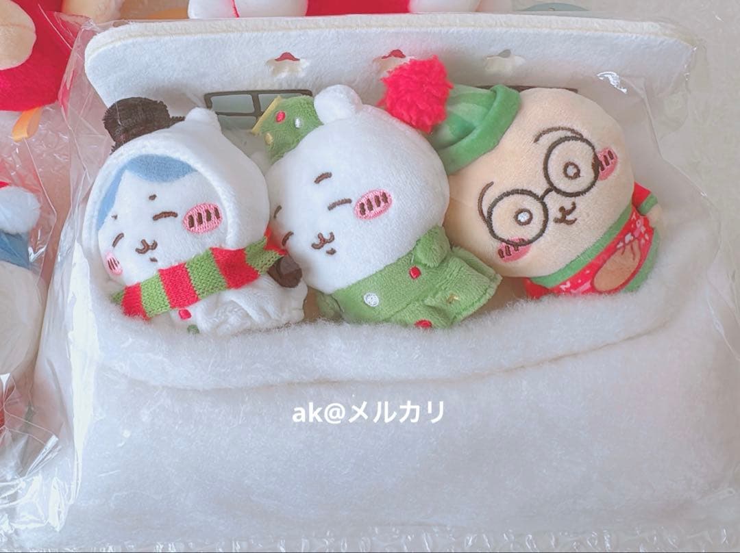 ちいかわ　サンタさんだ! 持ちますマスコット　ハッピーホリデー　まとめ売り