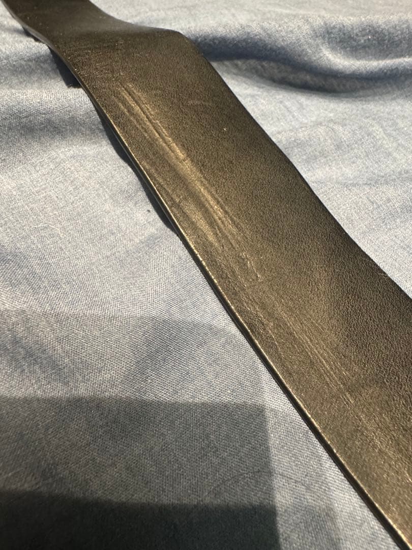 ※傷あり※ 高橋愛着用　メゾン マルジェラ　レザーベルト 4ステッチ