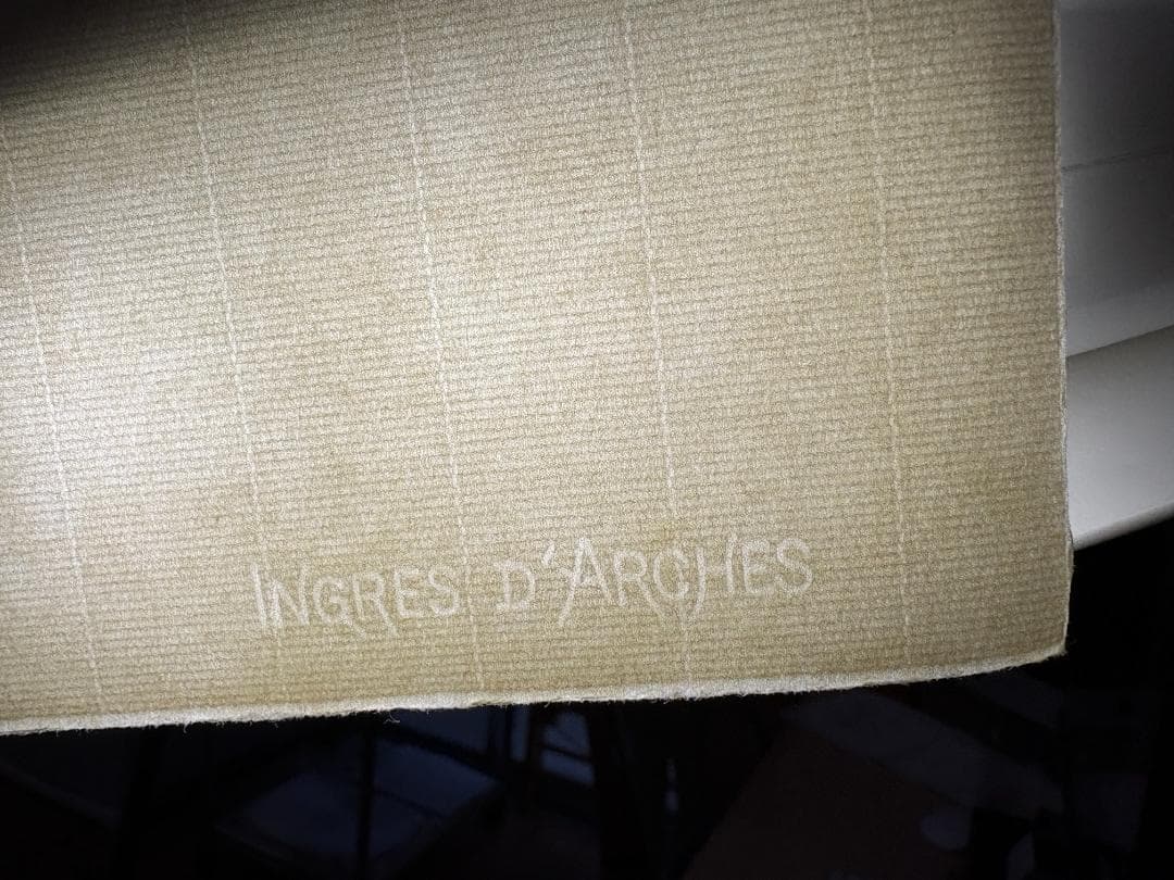 ＭＢＭ木炭紙 59枚 高級木炭紙 厚口 画材紙 デッサン スケッチ カルトン