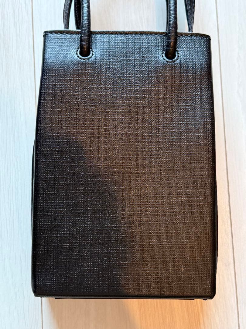 BALENCIAGA バレンシアガ ショルダー フォン バッグ ショッパー 黒