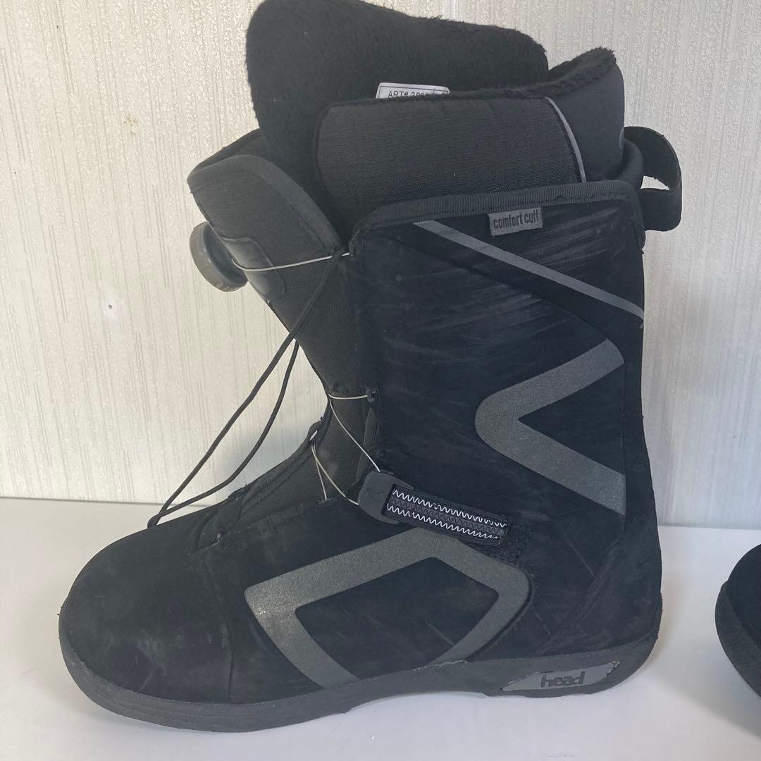 HEAD◆スノーボードブーツ/28cm/BOA/BLK/SIVTM スキー