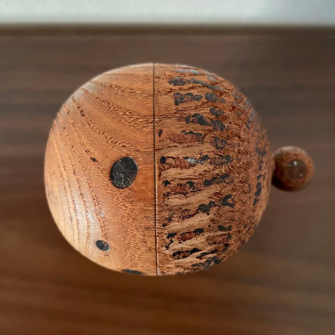 ペア 石原 日出男 Hideo 創作 こけし 可愛い レトロ kokeshi