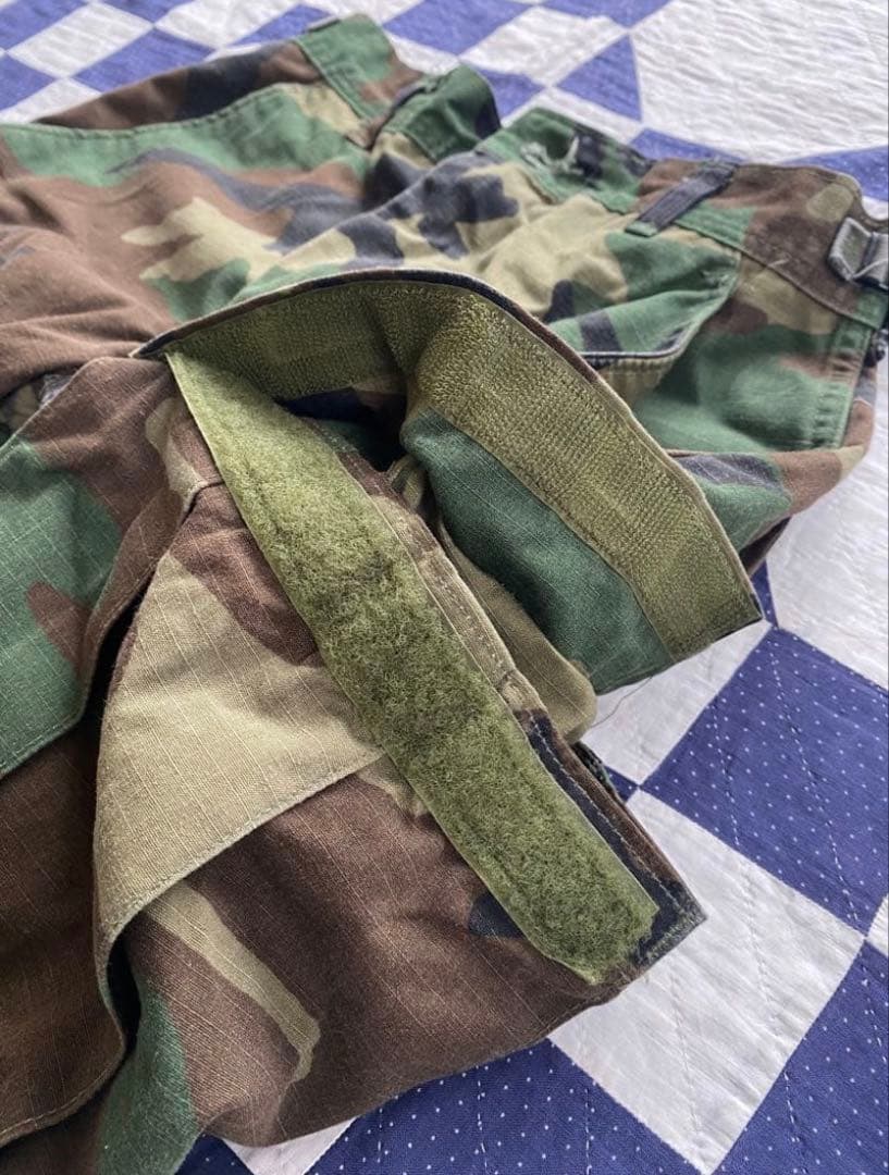 【激レア】us army テストサンプル品　ウッドランド迷彩　カーゴパンツ