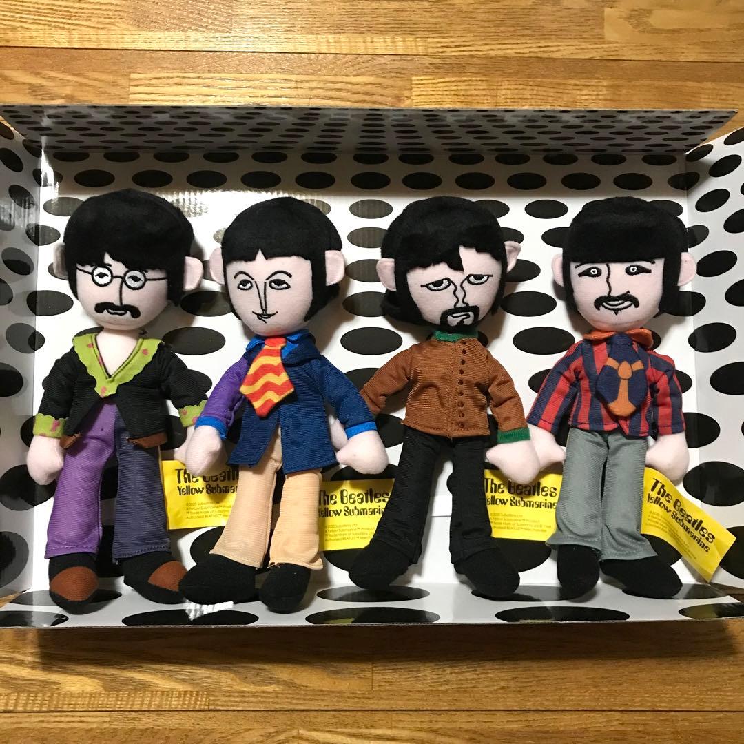 ビートルズ イエローサブマリン 公式 ぬいぐるみセット 人形