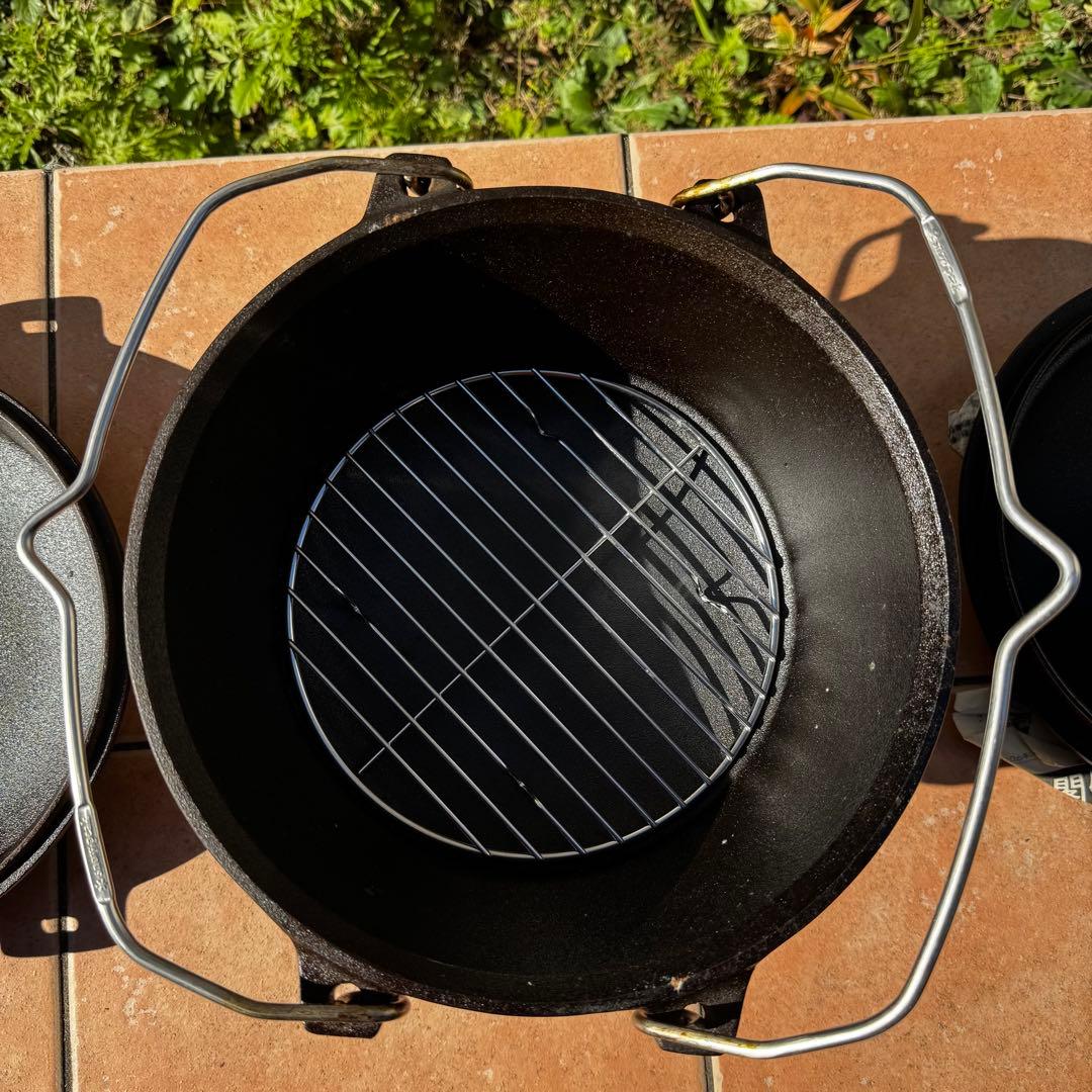 ◉美品 スノーピーク　和鉄ダッチオーブン28 チャコールスタンド リフター★廃盤