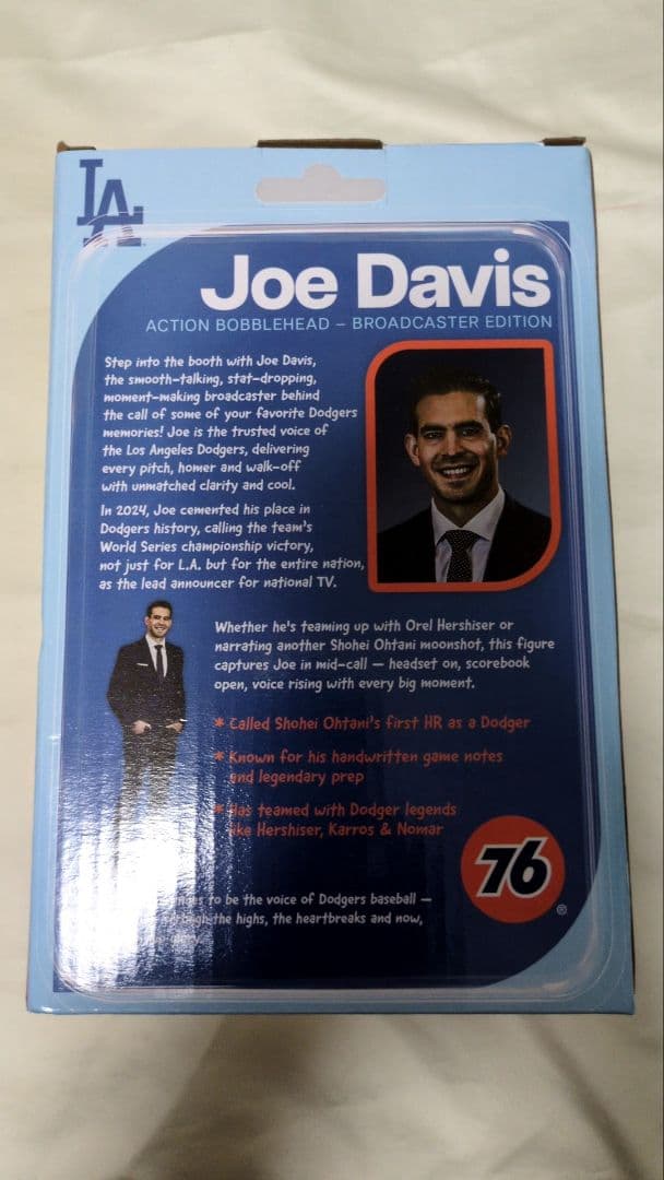 【早い者勝ち】ドジャース Joe Davisボブルヘッド 9月19日配布品
