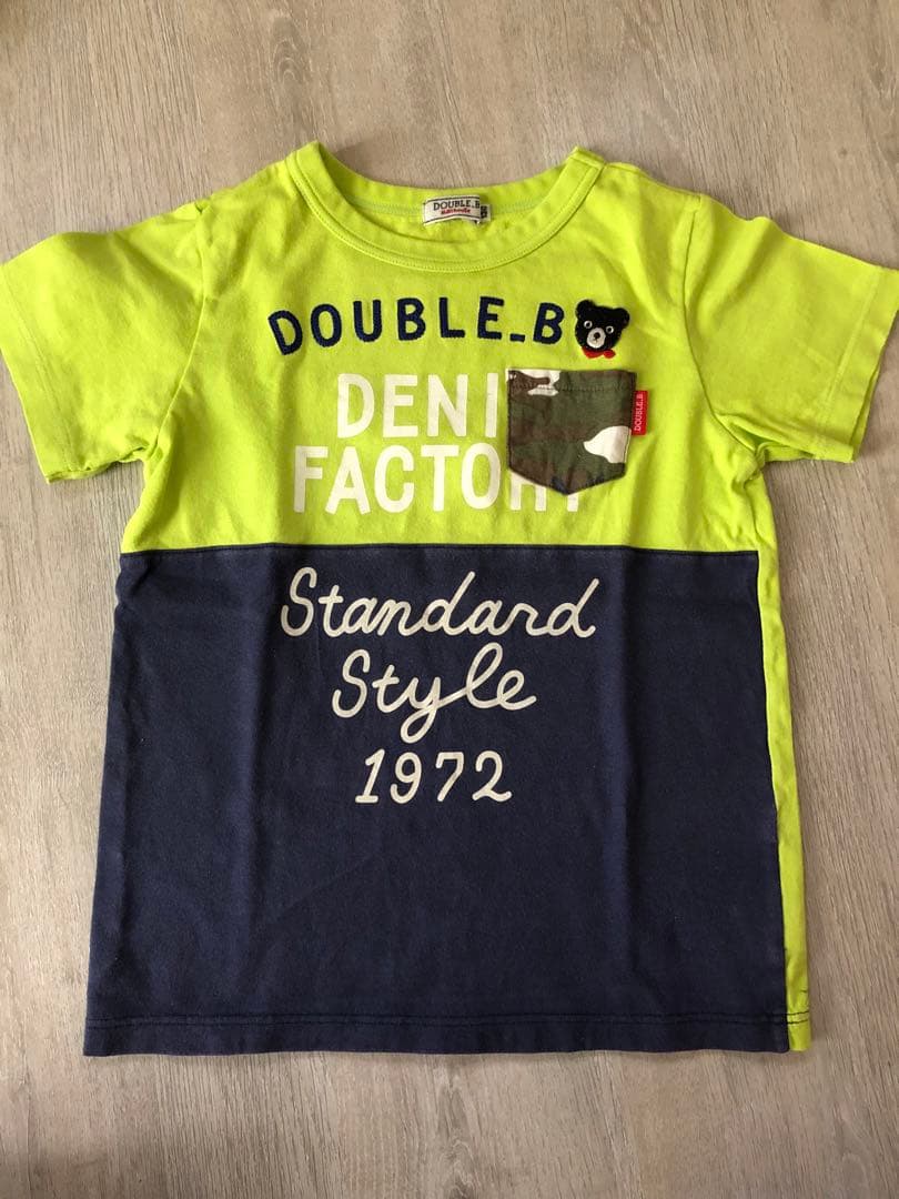 ダブルビー　Tシャツ 130 まとめ売り　男の子　夏物