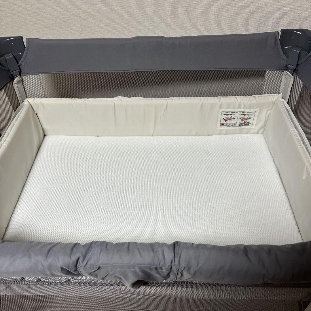 美品⭐️Aprica ココネルエアーAB グレーベアー 収納袋欠品