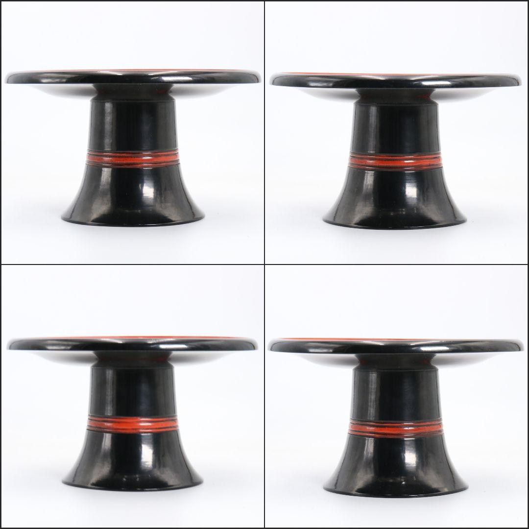 独楽菓子器 高杯 表千家十二代家元 惺斎書付　C749