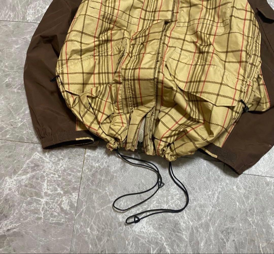 ビ*パ様 Columbia チェック柄ナイロンジャケット