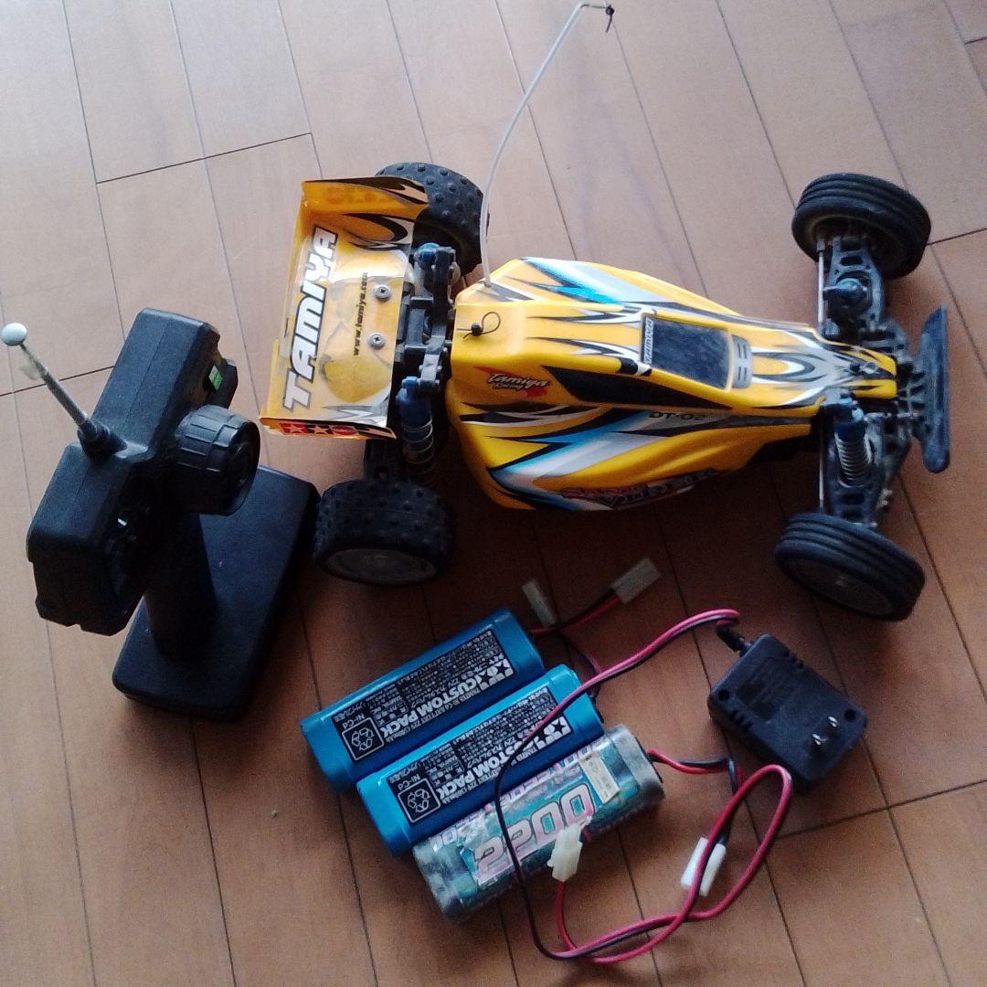 ジャンクTamiya ラジコンカー 2200mAh＋2個バッテリー付き