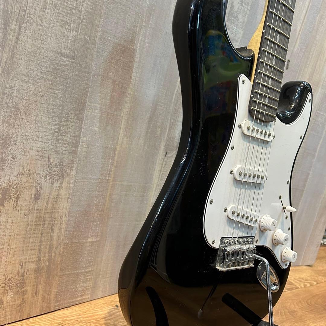 エレキギター SELDER 黒　ソフトケース付き