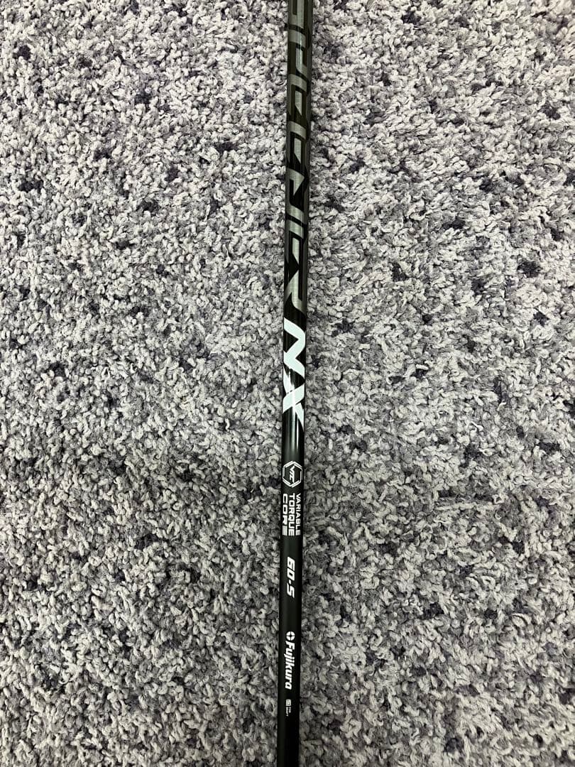 スピーダーNXブラック 60-S テーラーメイドスリーブ付き　1W用