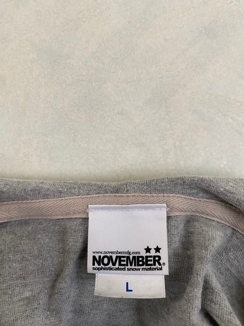 NOVEMBER パーカー L ノーベンバー スノーボード board