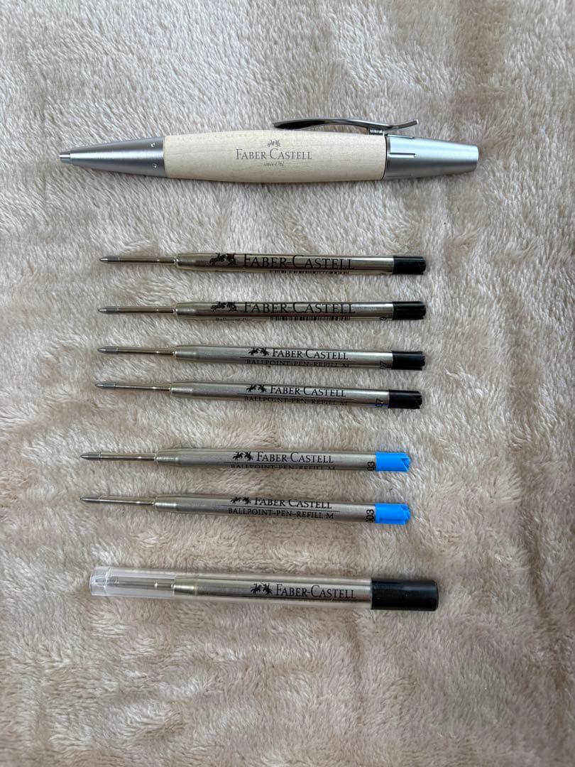 Faber-Castell ボールペン エモーション ウッド 本体 替え芯付き